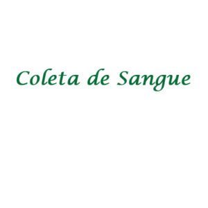 4. Coleta Sangue