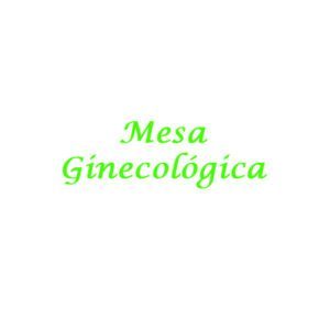 4. Mesas Ginecológicas