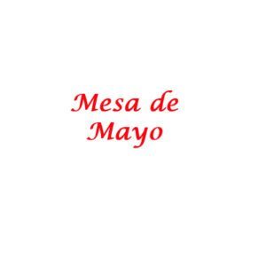 4. Mesa de Mayo